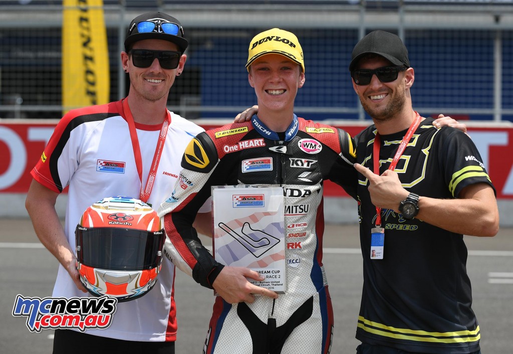 Asia Dream Cup 2016 - Buriram - Broc Pearson with Alex Cudlin and Anthony West