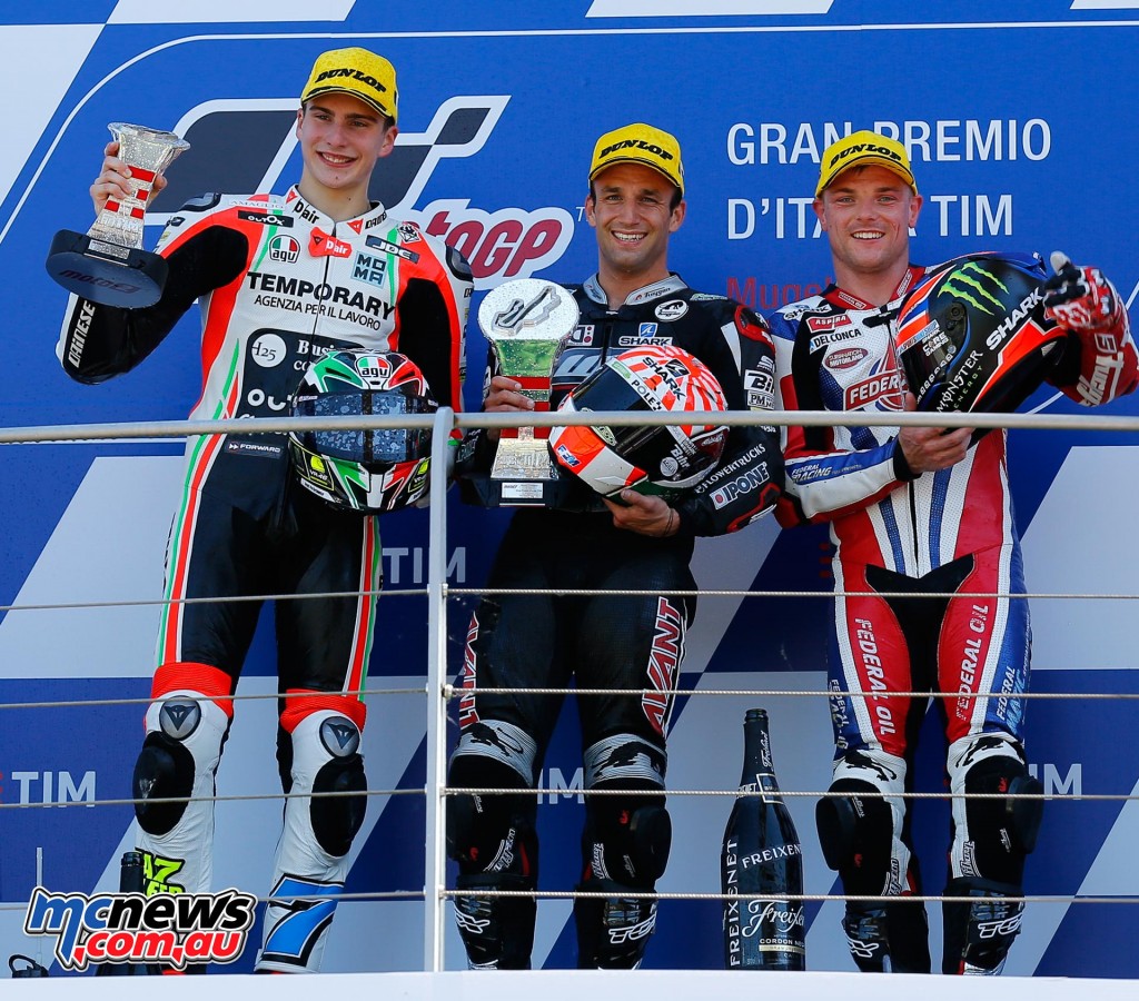 MotoGP Mugello 2016 - Podium - Moto2