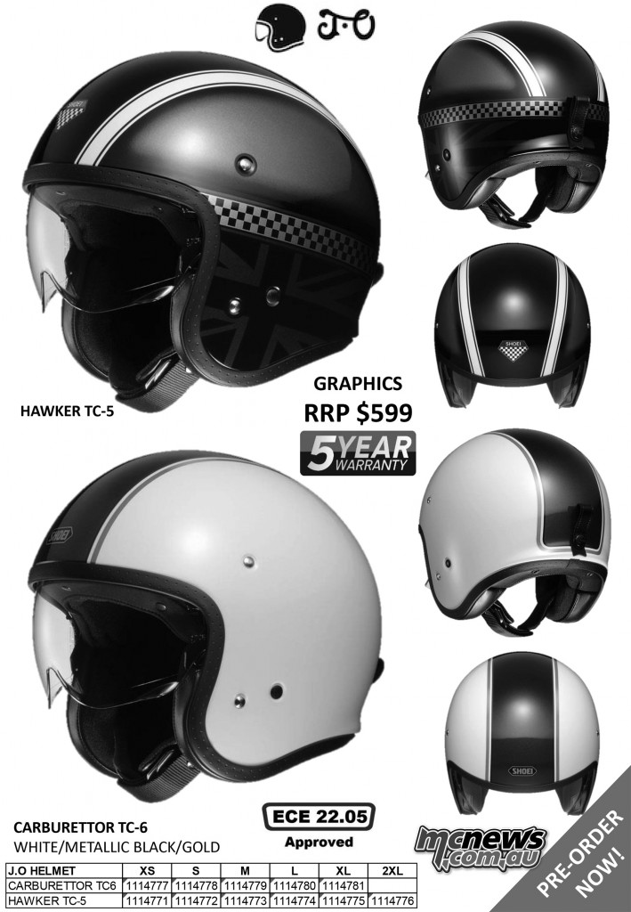 Shoei J-O from McLeod Accessories