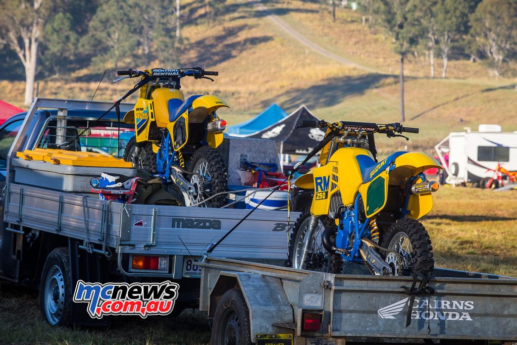 Classic Dirt 2016 - More than one immaculate Suzuki - Image by Greg Smith