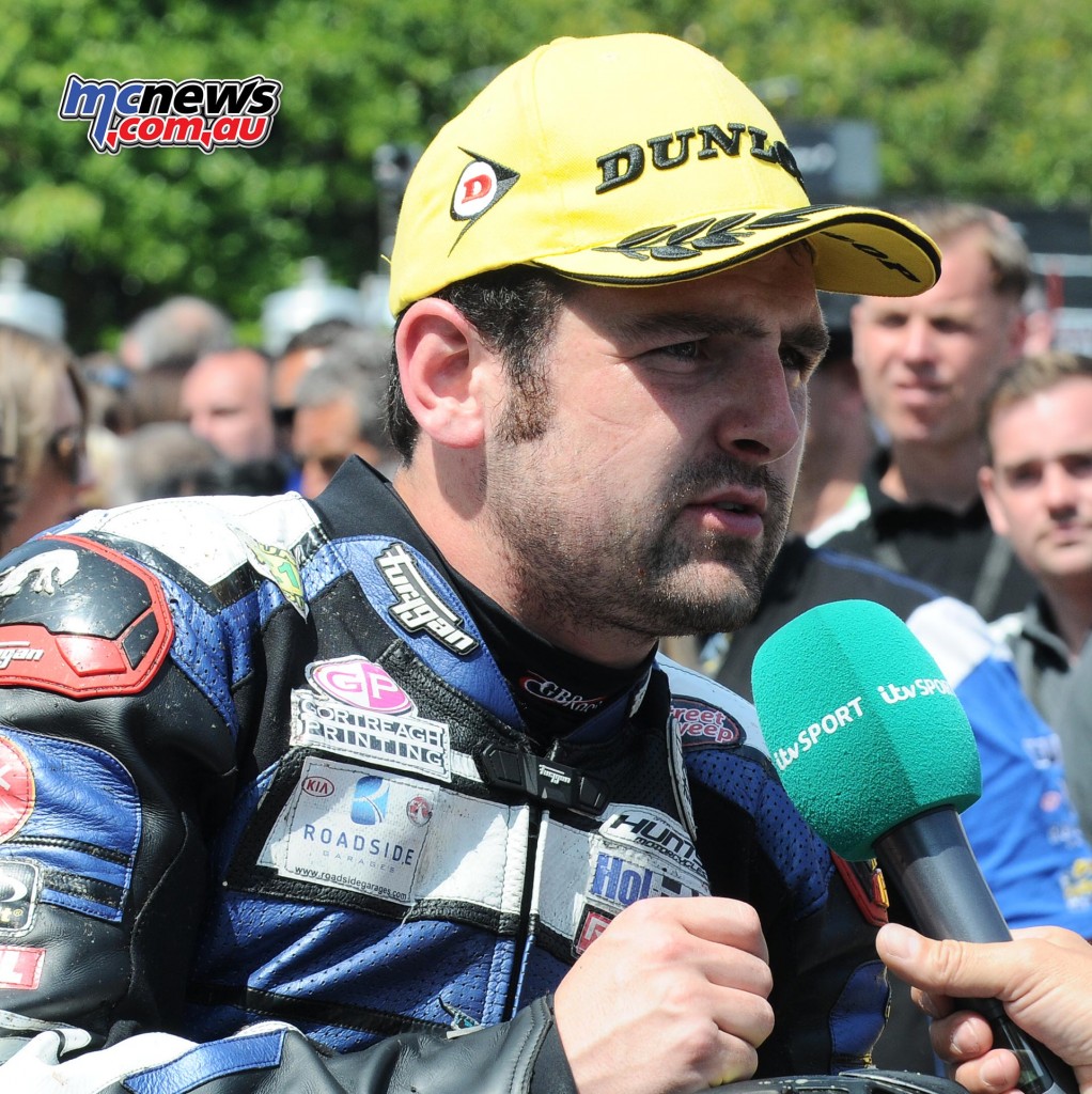 IOM TT 2016 - Supersport Race Two - Michael Dunlop (2nd)