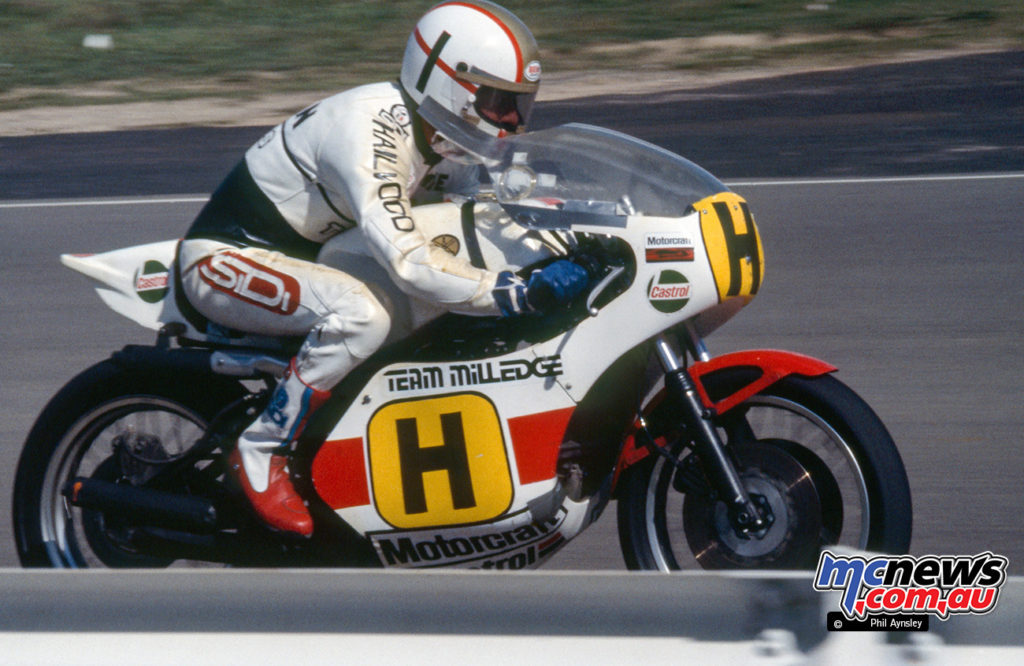 Mike Hailwood/Yamaha TZ750.