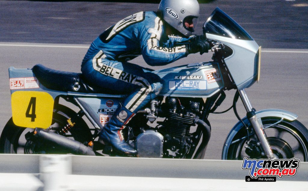 Graeme Crosby/Kawasaki Z-1R 1000.