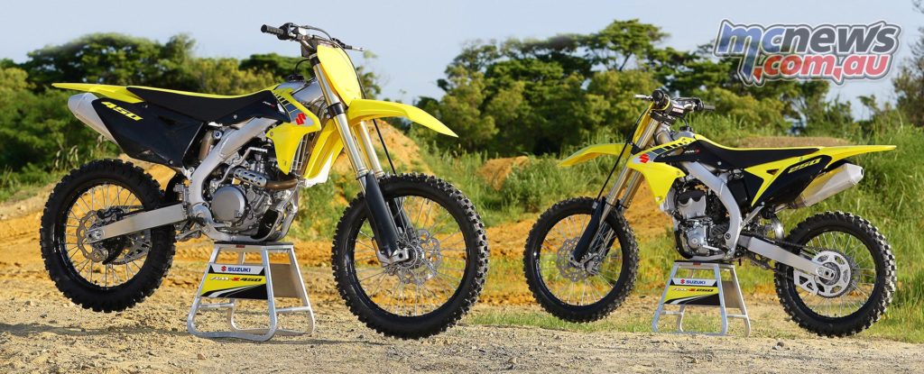 2017 Suzuki RM-Z450 and RM-Z250