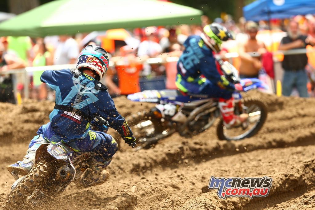 Lucas Oils AMA Pro Motocross 2016 - Round Eight - Spring Creek National, Millville - Image by Hoppenworld - Alex Martin and Cooper Webb