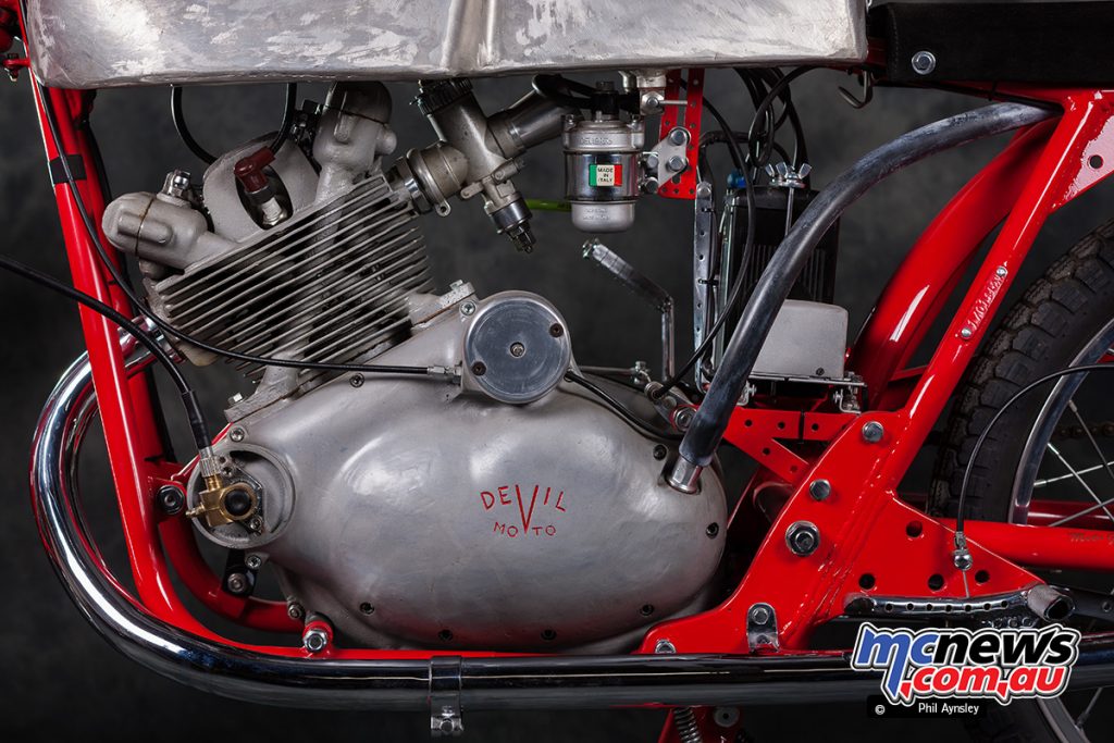 1956 Moto Devil OHV 175cc Formula 3 racer