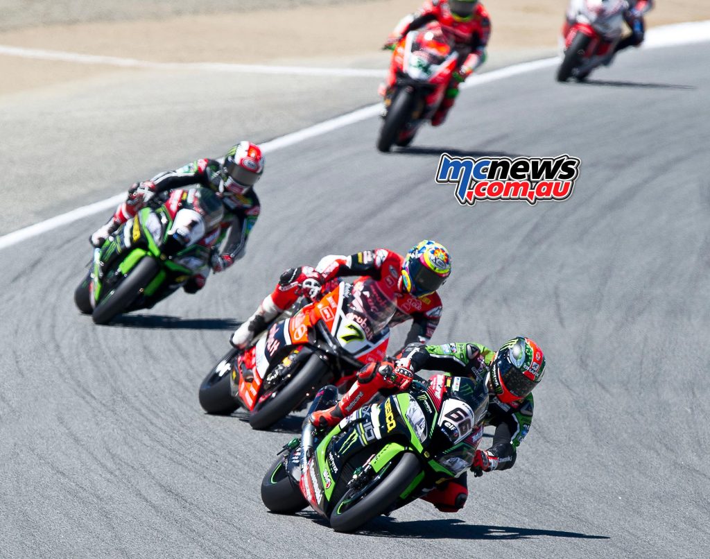 Tom Sykes, Chaz Davies, Jonathan Rea