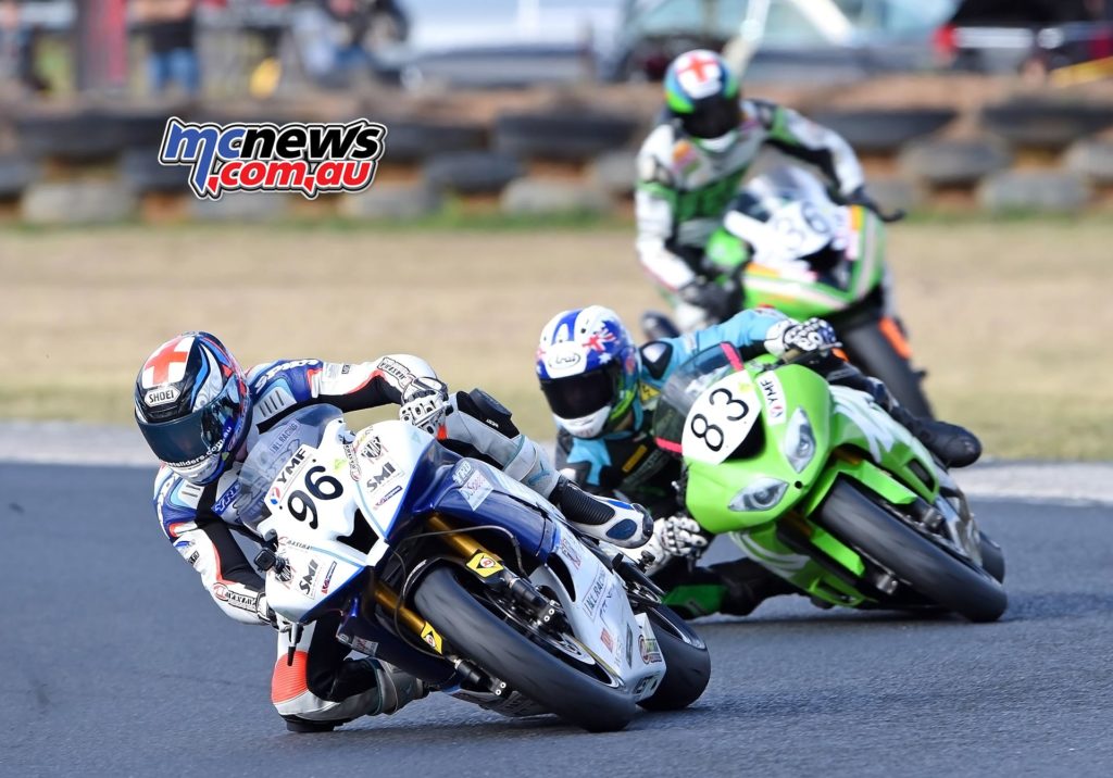 ASBK Morgan Park - Image by Keith Muir - Luke Mitchell, Lachlan Epis and Sam Clarke