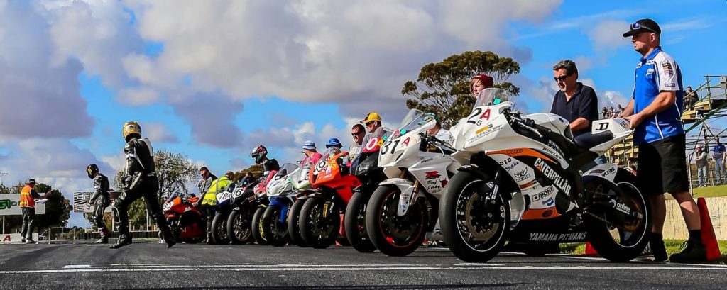 Adelaide 3 Hour race hosted by the Phoenix Motorcycle Club of SA