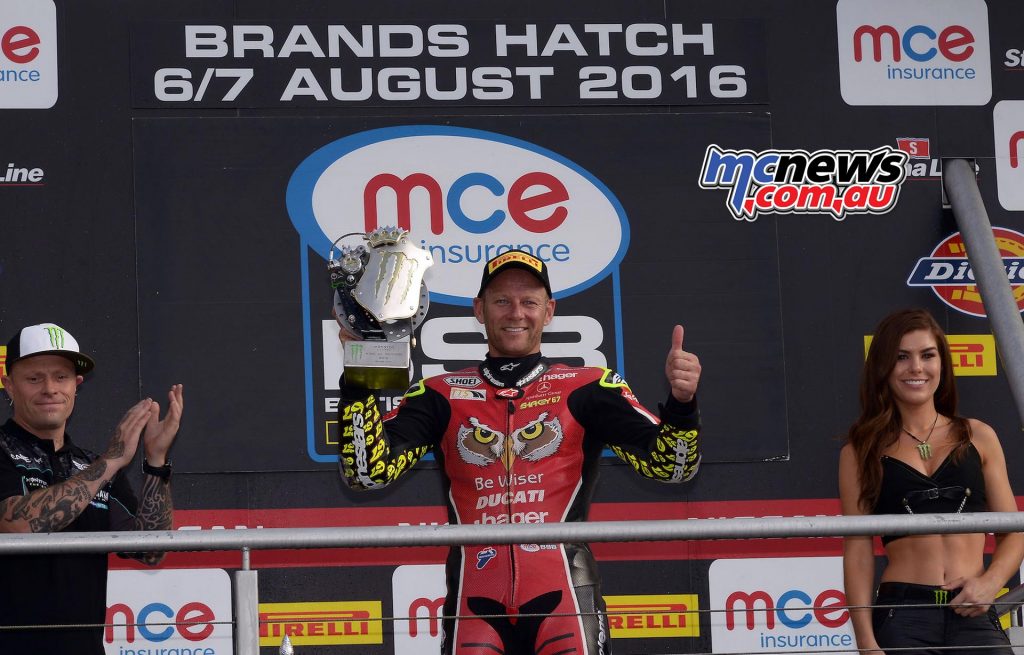 Shane Byrne doubles up the silverware at Brands Hatch