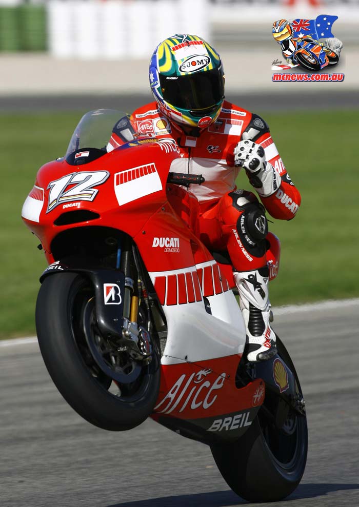 Valencia Stats Smorgasbord - MotoGP by the numbers... 8 Troy Bayliss - Valencia 2006 - Image by AJRN