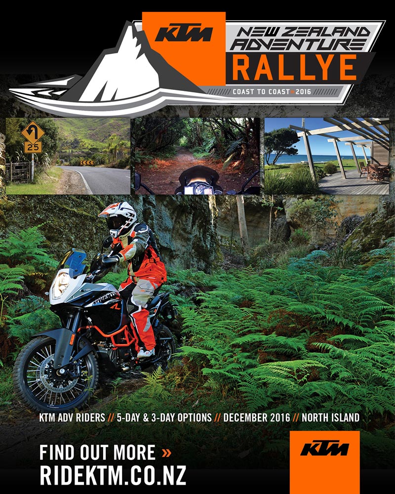 KTM New Zealand Adventure Rallye