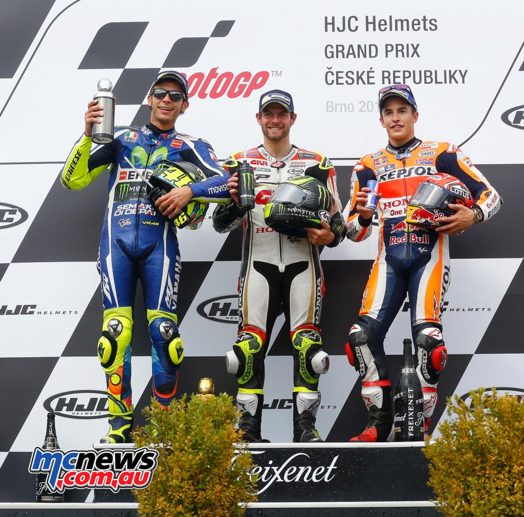 MotoGP 2016 - Round Ten - Brno - Podium - MotoGP