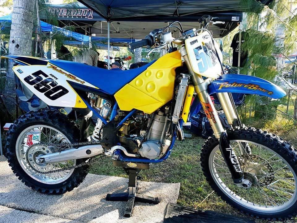 The World's fastest Husaberg won the Mackay Beach Race