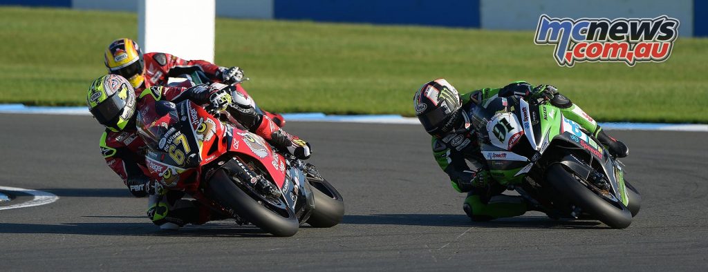 British Superbike 2016 -Round Ten - Donington - Image by Jon Jessop - Shane Byrne and Leon Haslam