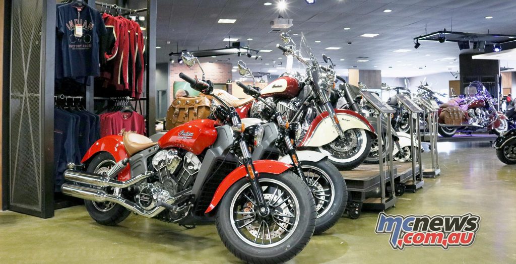 Indian and Victory Motorcycle store Perth