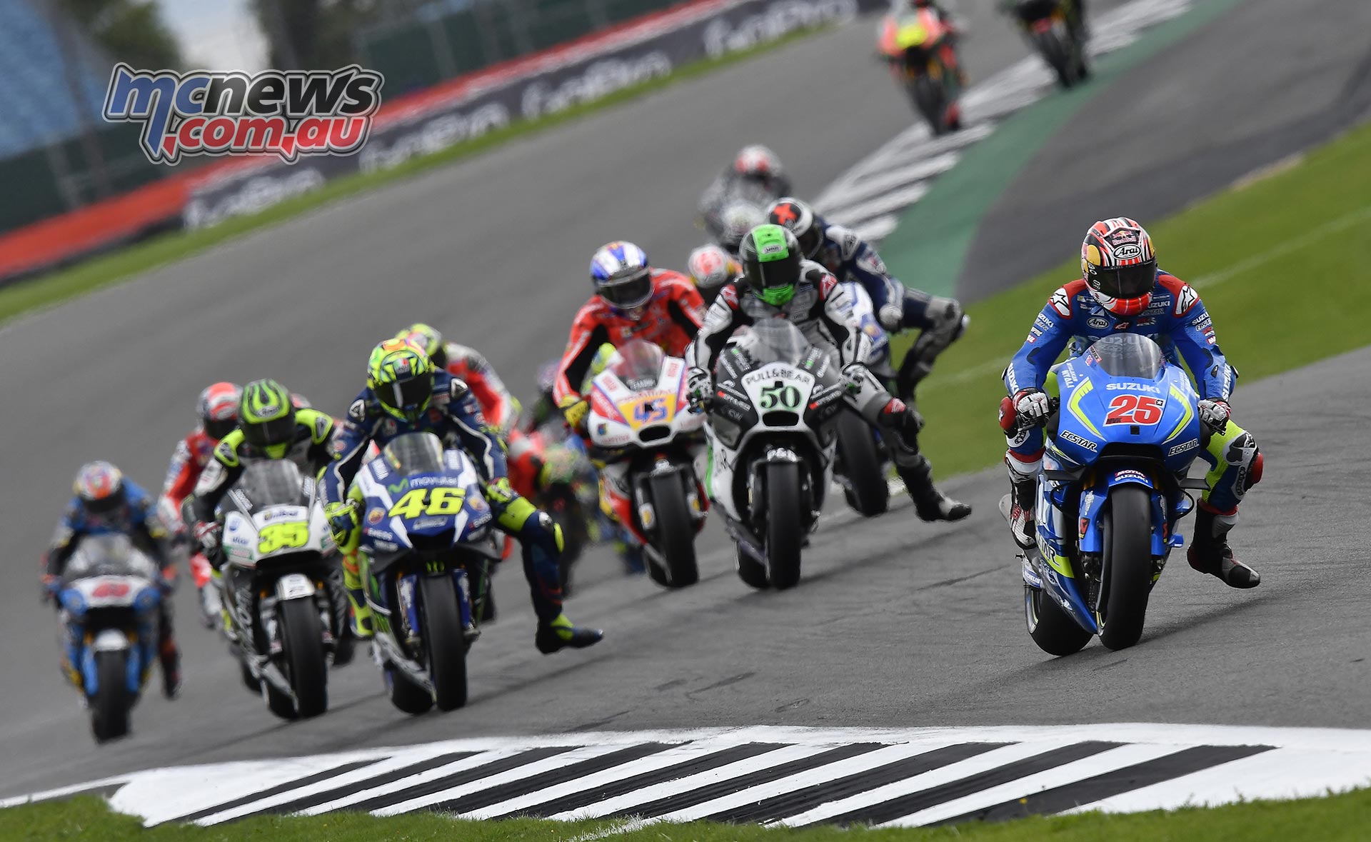 Maverick Vinales And Suzuki Smash Silverstone Motogp Motorcycle News Sport And Reviews
