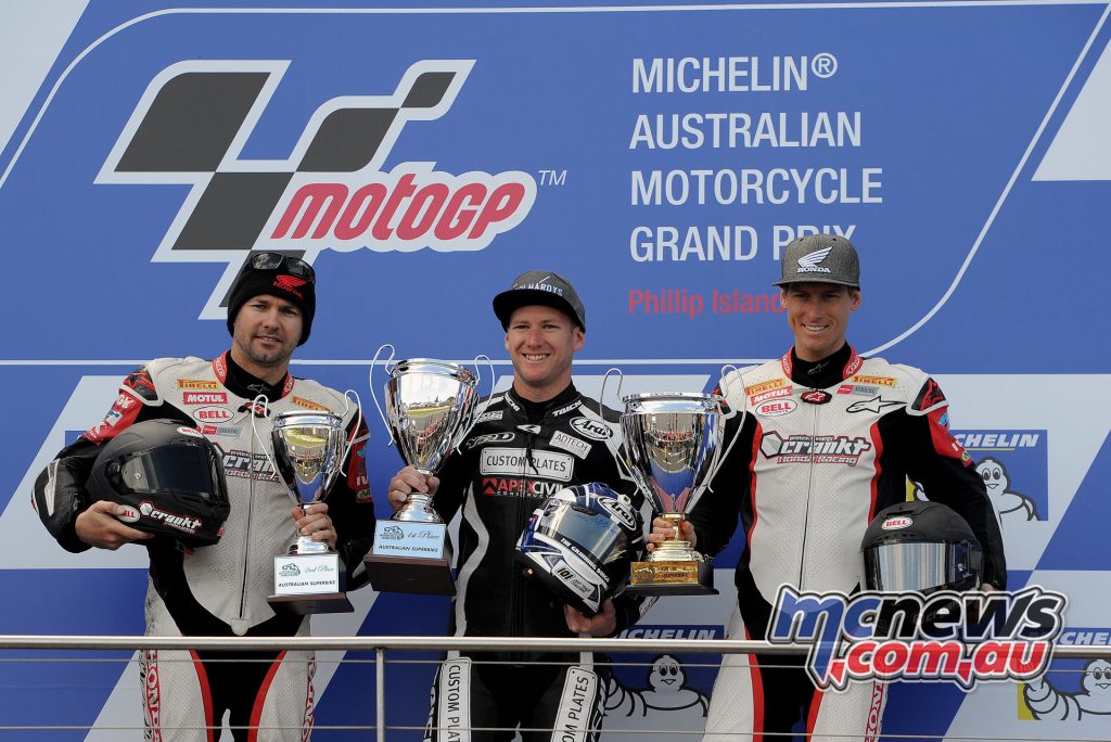 2016 Phillip Island Superbike Podium - Image Emma Carlon