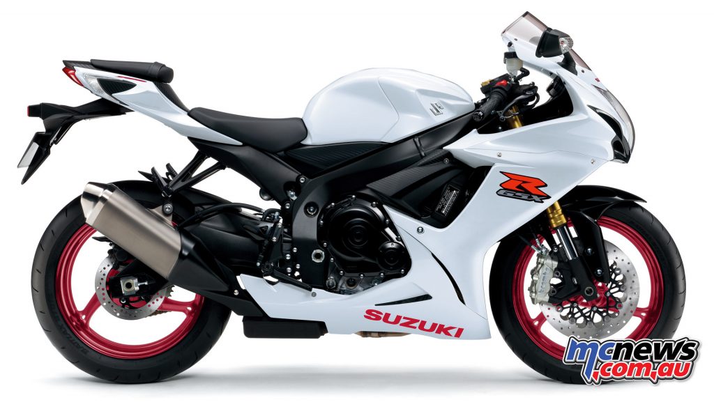 2017 Suzuki GSX-R750 - Pearl Glacier White