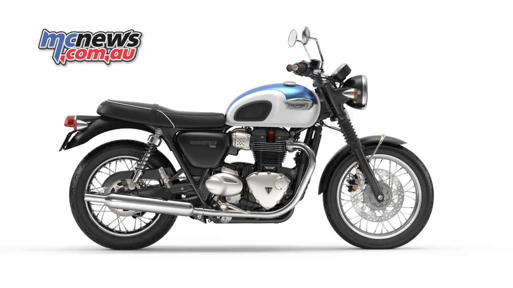 2017 Triumph Bonneville T100.