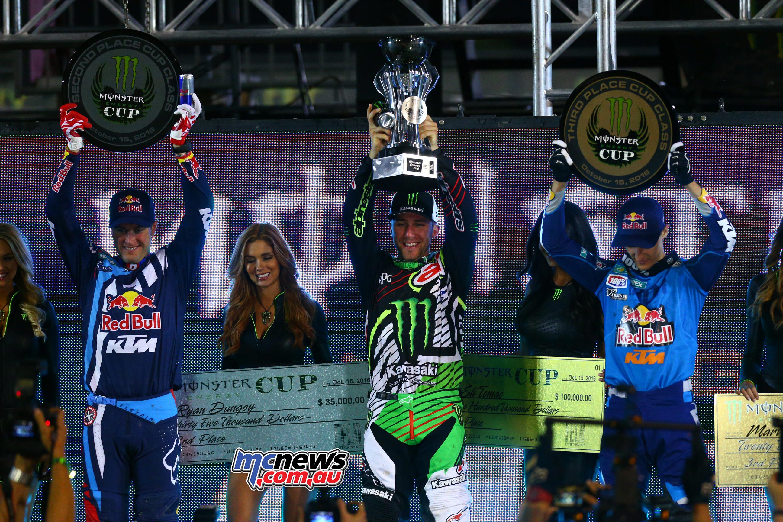 Eli Tomac wins Monster Energy Cup MCNews