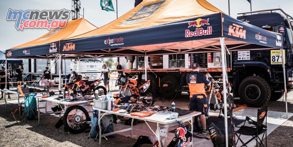 Morocco Rally 2016 - KTM Bivouac