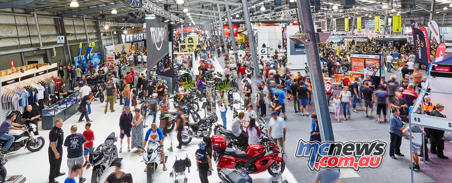 moto-expo-melbourne-hall The Australian Motorcycle Festival replaces the Moto Expo