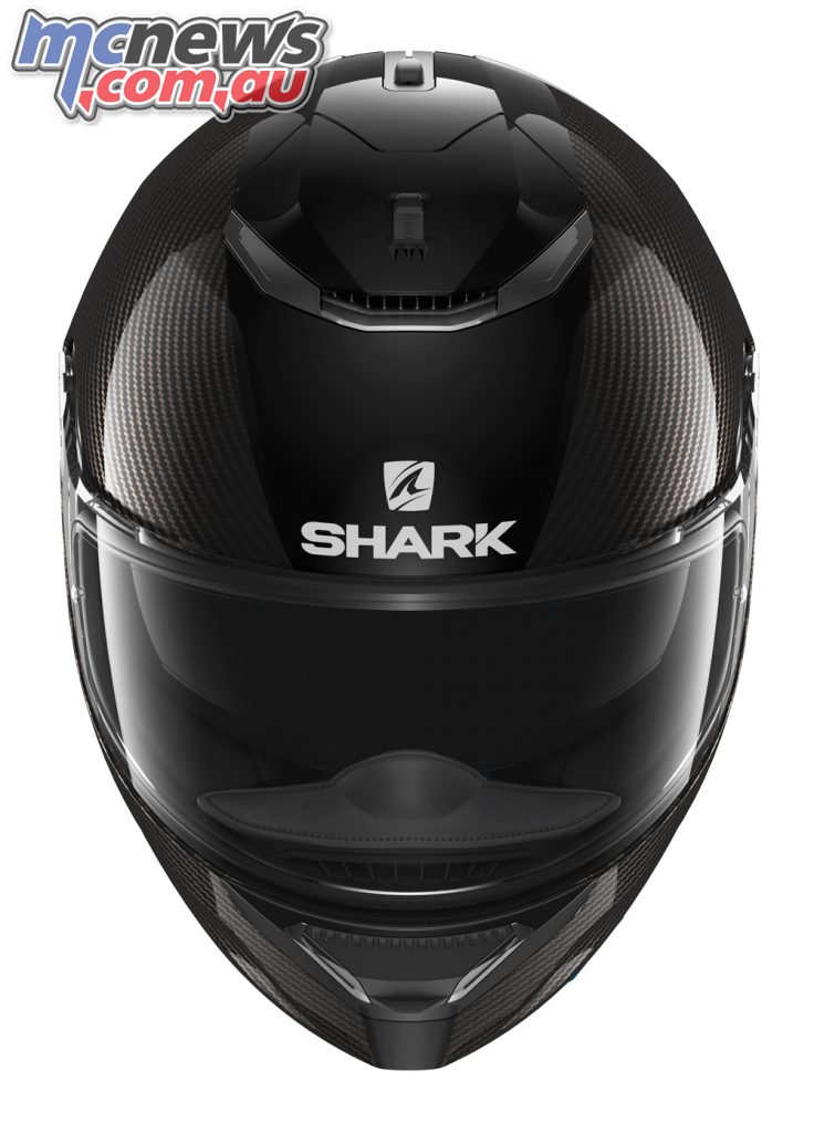Shark Spartan helmet - Carbon Skin, Carbon Black Anthracite