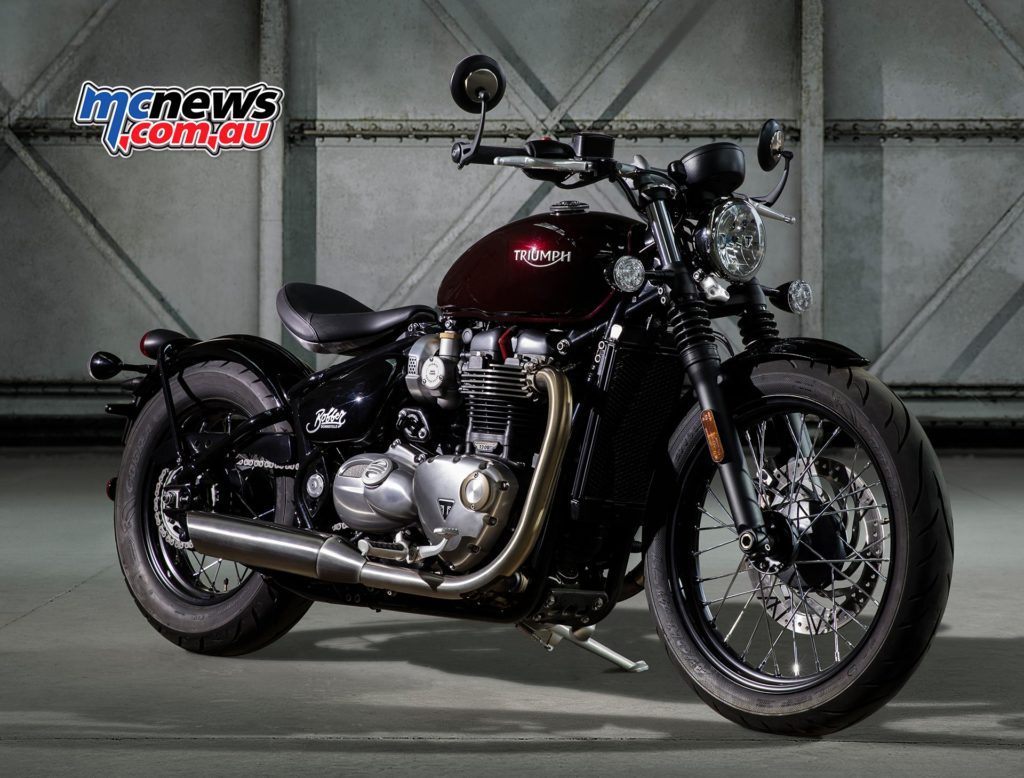 If there was ever any doubt that Triumph is gunning for some of the huge market share occupied by Harley-Davidson the new Bonneville Bobber certainly puts paid to that.