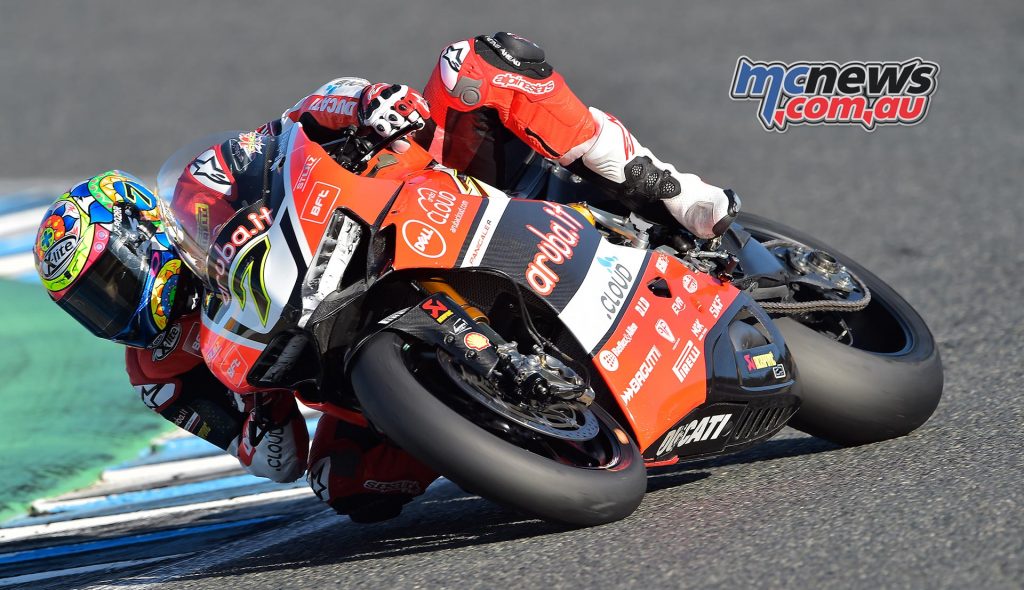 Chaz Davies has taken two doubles in a row at Jerez and Magny-Cours and is 19-points in arrears of Sykes.