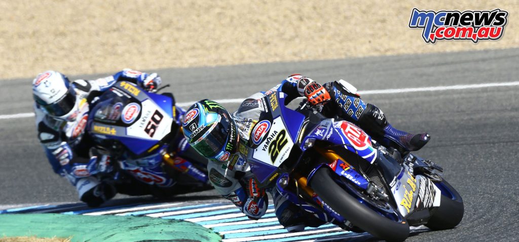 Alex Lowes leads Sylvain Guintoli