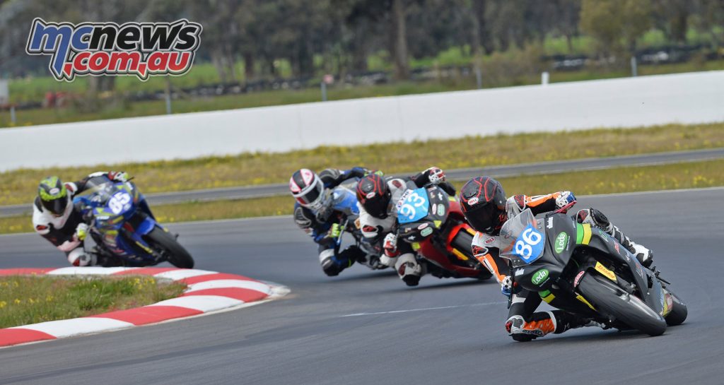 Oli Bayliss, Cube Racing, 2016 ASBK Up To 300cc Production at Winton - Image by Russell Colvin