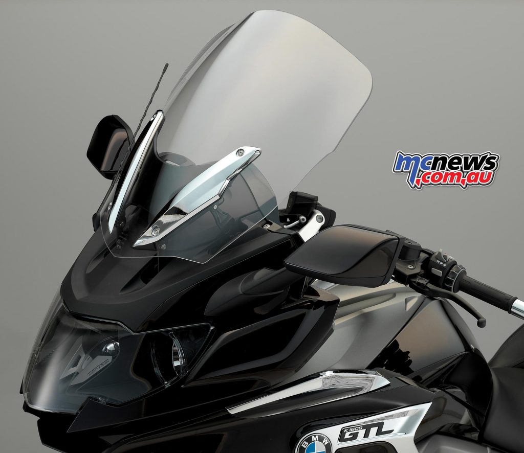 2017 BMW K 1600 GTL - with improved wind deflectors for the rider's hands