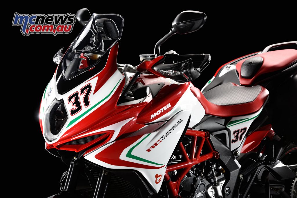 2017 MV Agusta Turismo Veloce RC in race livery