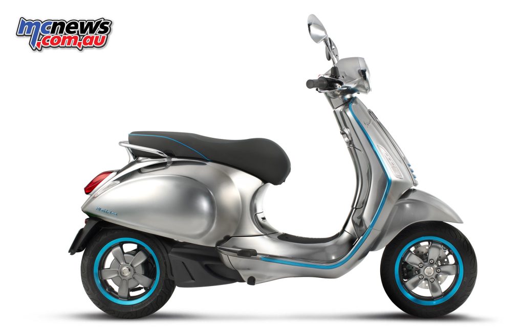 2017 Vespa Elettrica concept scooter