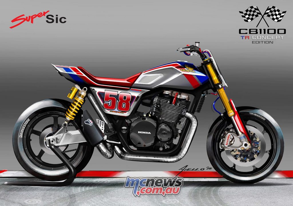Honda CB1100 TR Concept