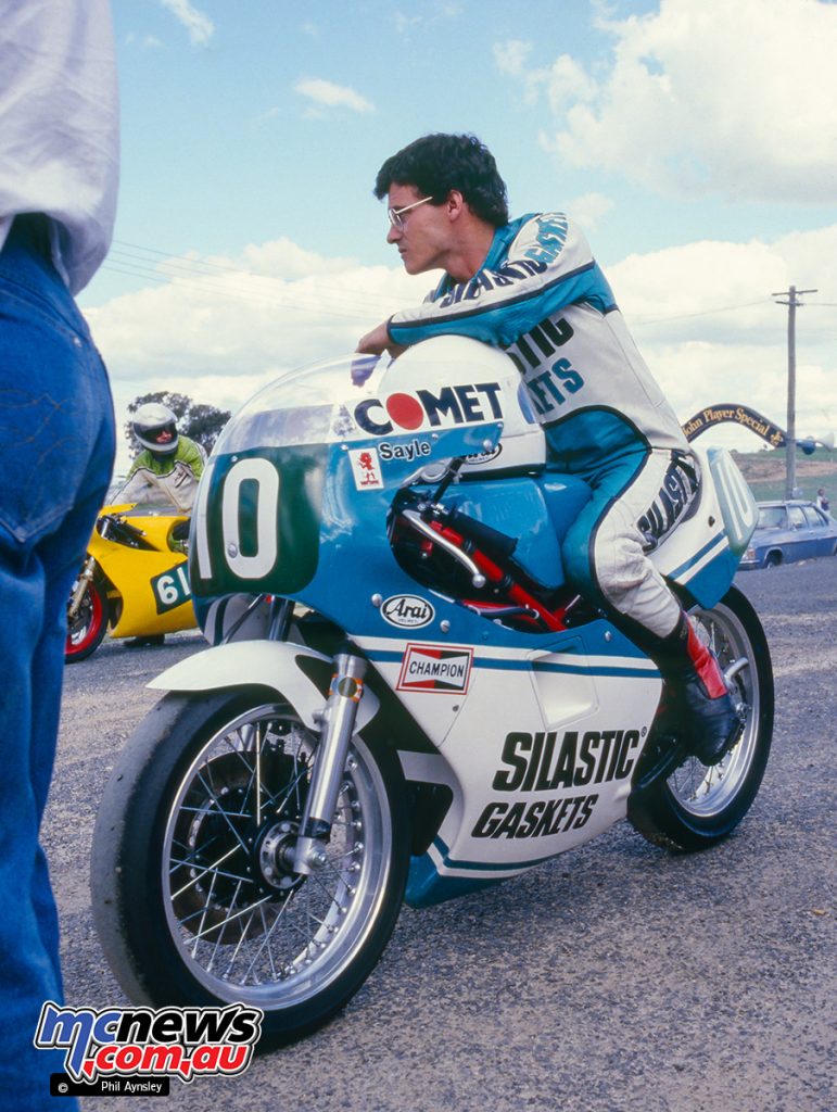 Bathurst 1984 - Jeff Sayle/Yamaha TZ250.