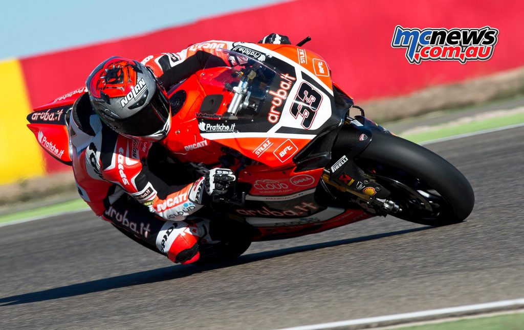 2017 WorldSBK Test Aragon - Marco Melandri - Images by GeeBee Images