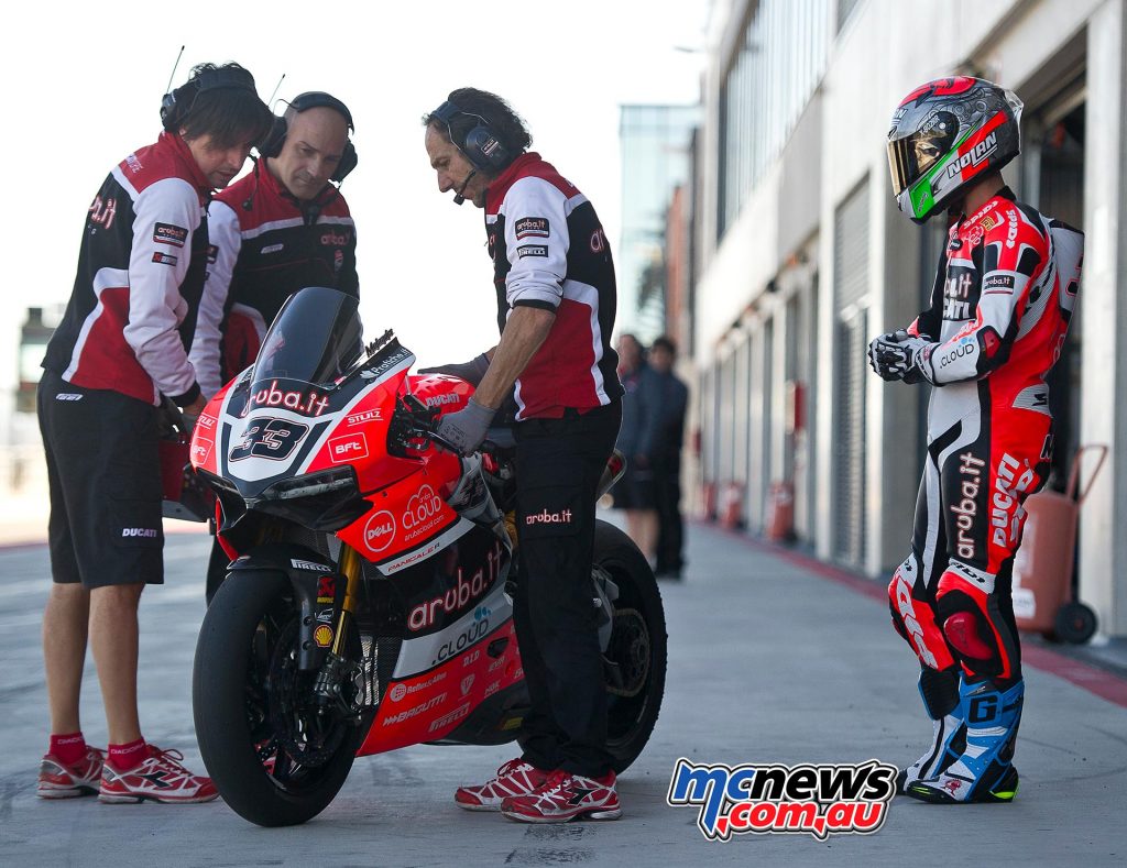 2017 WorldSBK Test Aragon - Marco Melandri