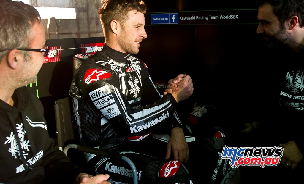 Jonathan Rea and Crew