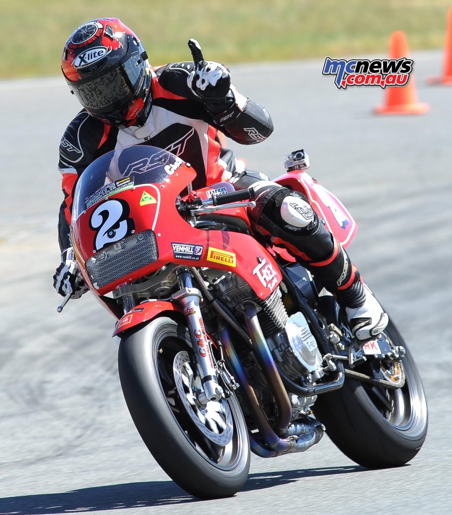 Australian Historic Road Racing Championships 2016 - Image by Colin Rosewarne - Chas Hern on T-Rex Harris Honda F1