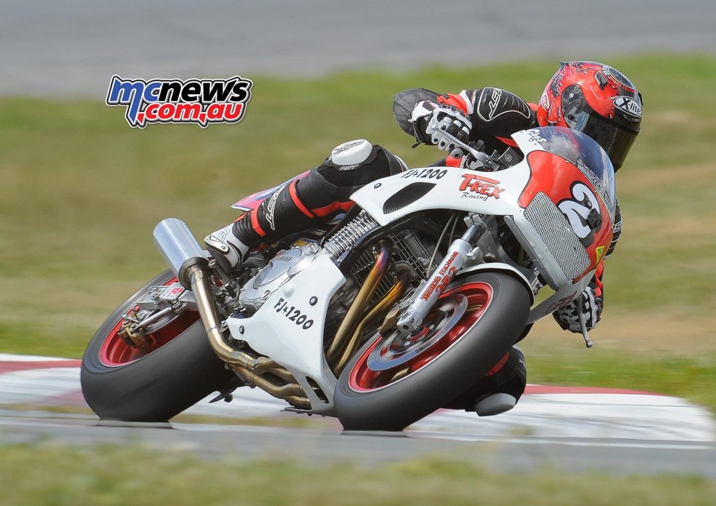 Australian Historic Road Racing Championships 2016 - Image by Colin Rosewarne - Chas Hern on Yamaha FJ1200