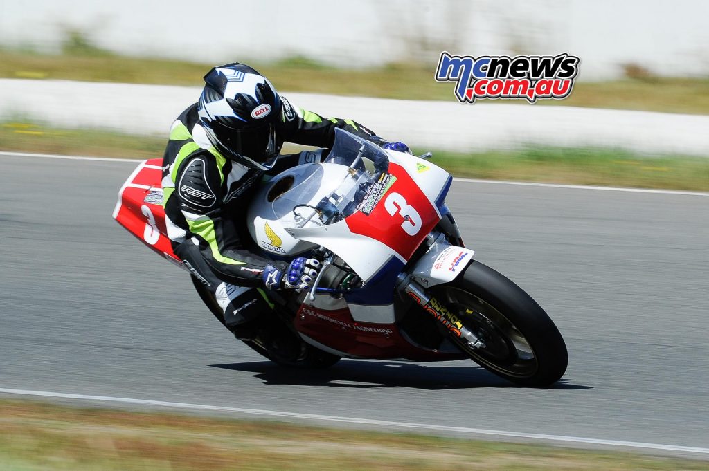 Australian Historic Road Racing Championships 2016 - Image by Colin Rosewarne - Mal Campbell (Honda RC30)