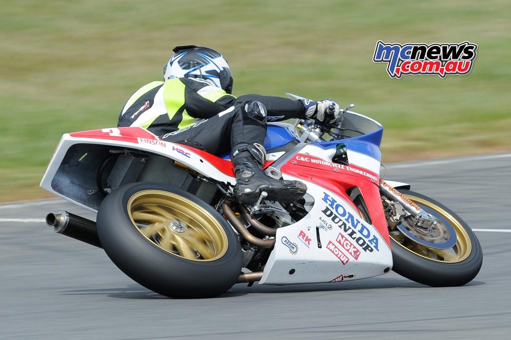 Australian Historic Road Racing Championships 2016 - Image by Colin Rosewarne - Mal Campbell (Honda RC30)