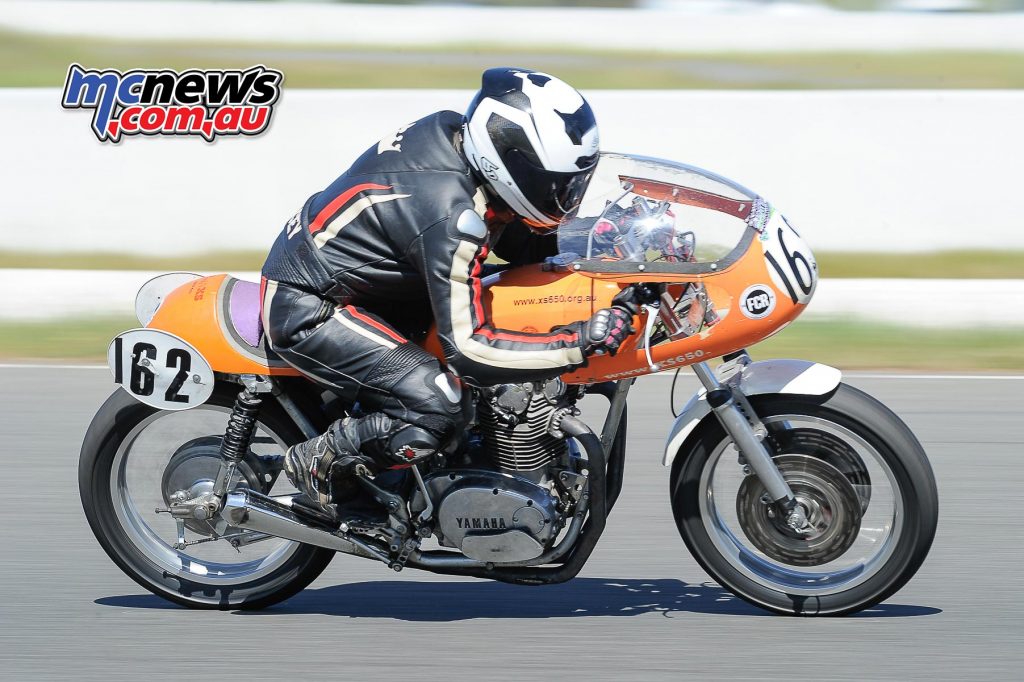 Australian Historic Road Racing Championships 2016 - Image by Colin Rosewarne - Stacey Heaney - Yamaha XS650