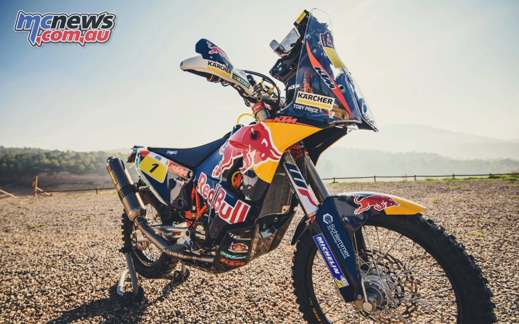 Toby Price's KTM 450 Rally - Image by Sebas Romero