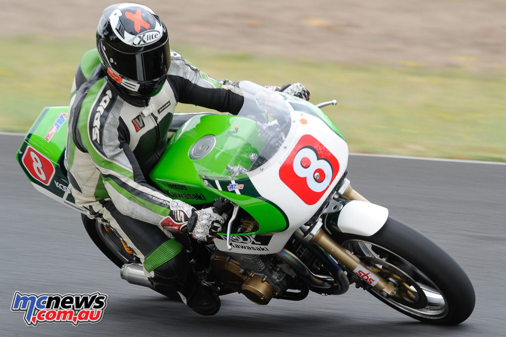 2016 South Australian Historic Road Racing Championship - Mac Park - Albert Tehennepe, Harris Kawasaki 1200