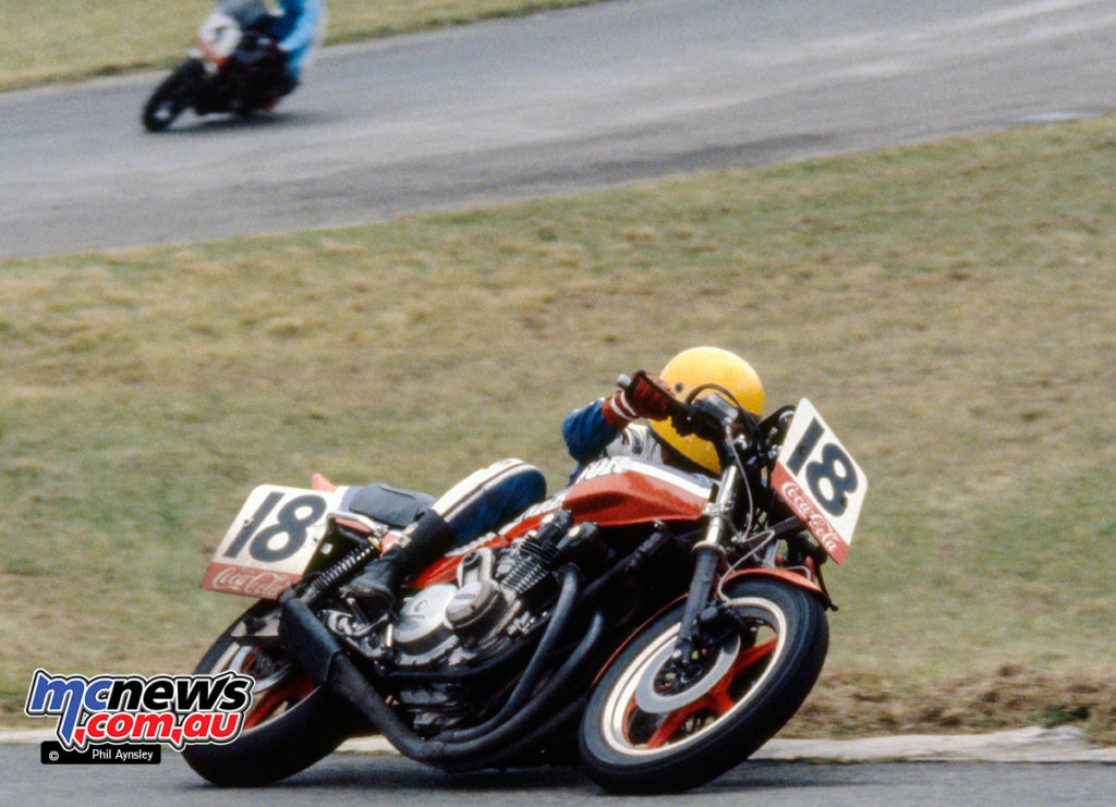 1980 Coca Cola 800 - Mentor Motorcycles/Peter Molloy Honda