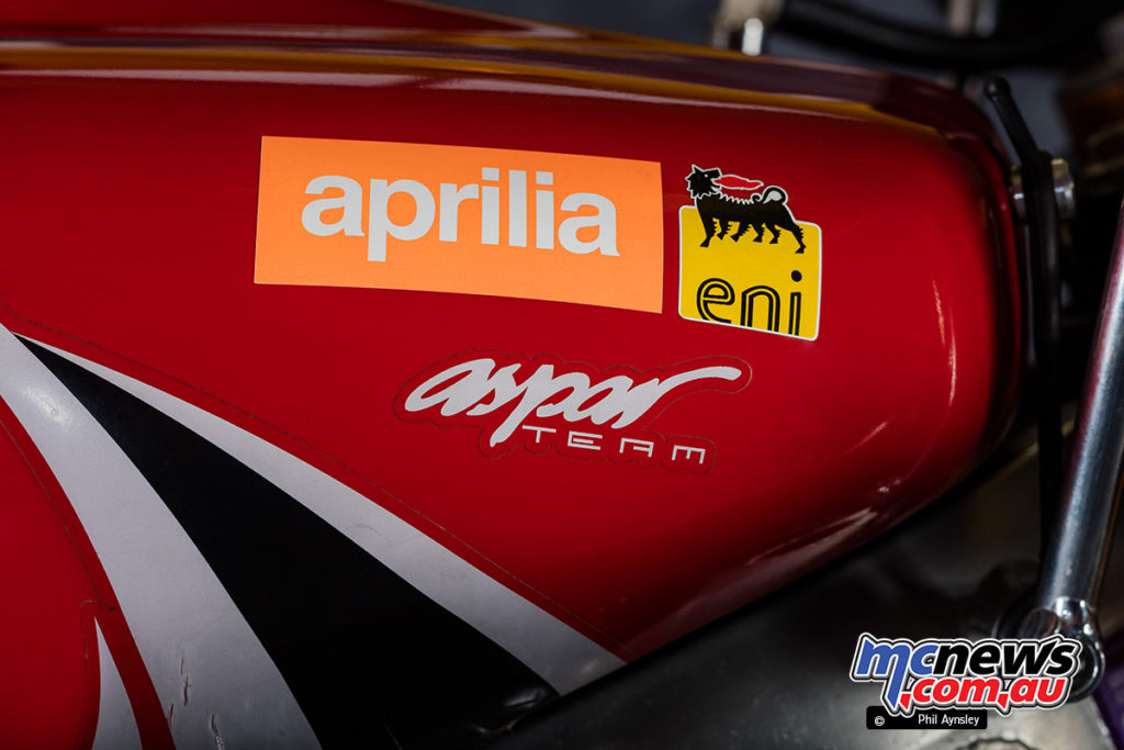 2009 Aprilia RSA 250 - Ridden by Mike Di Meglio of the Mapfre Aspar Team - the bike was leased from Aprilia for the season and includes the APX2