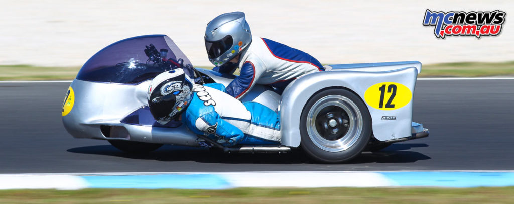 2017 Island Classic - Post Classic Sidecars - Doug Chivas/Scoobie Breen - Image: Cameron White